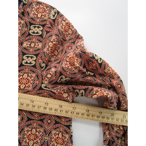 One Clothing Blouse Small Cropped Top Cut Out Hippie Flare Sleeve Knit - Picture 5 of 10